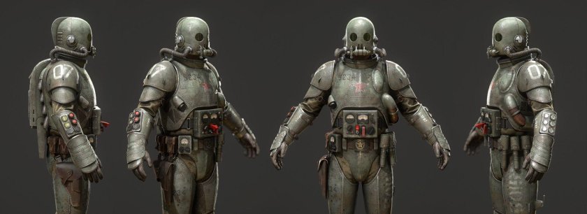 Силовая броня СССР дизельпанк