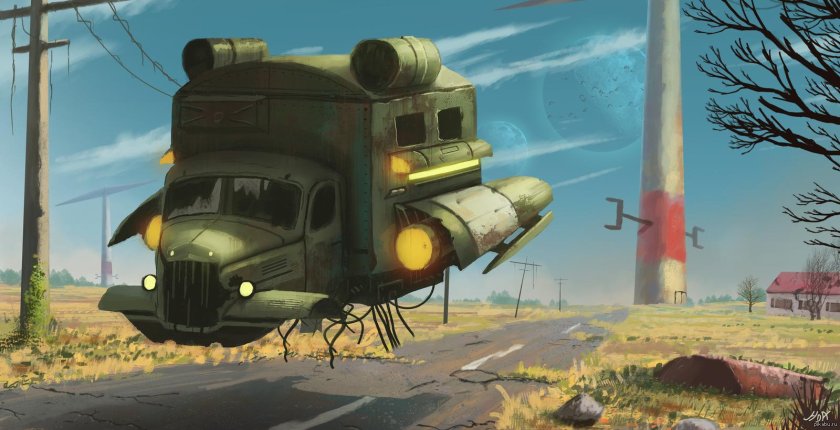 Ретрофутуризм солдат СССР