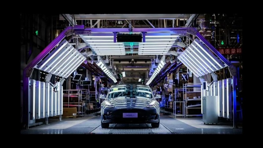 Завод Тесла в Шанхае