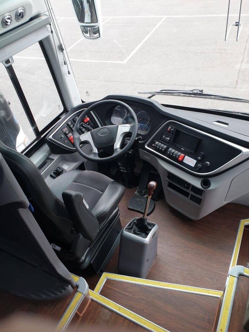 Yutong zk6122h9 кабина