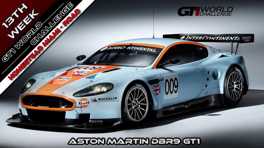 Aston martin dbr9 gulf