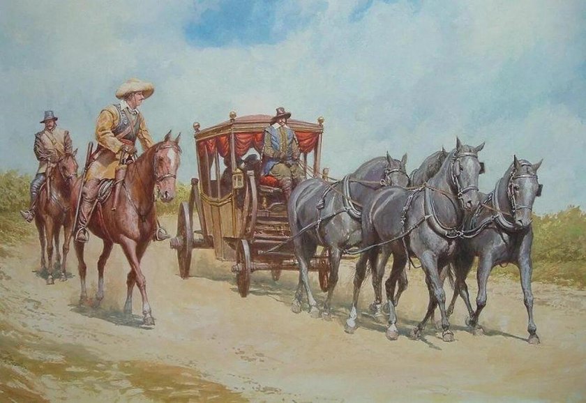 Хейвуд Харри живопись повозки карета