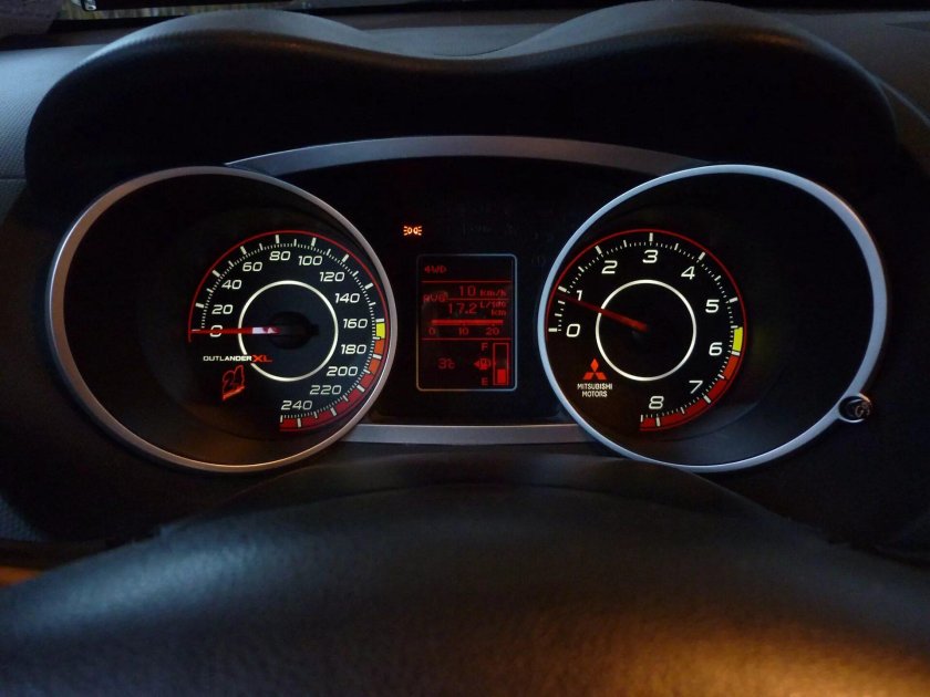 Приборная панель Outlander XL