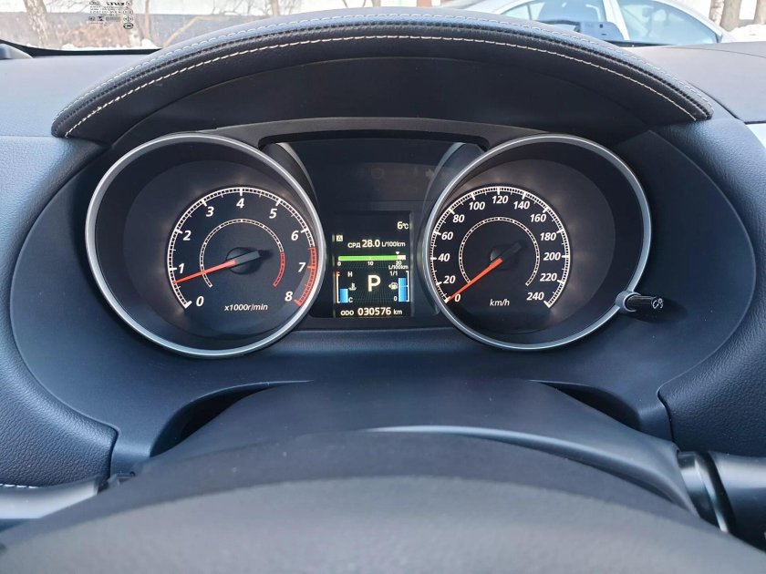 Mitsubishi Outlander XL приборная панель