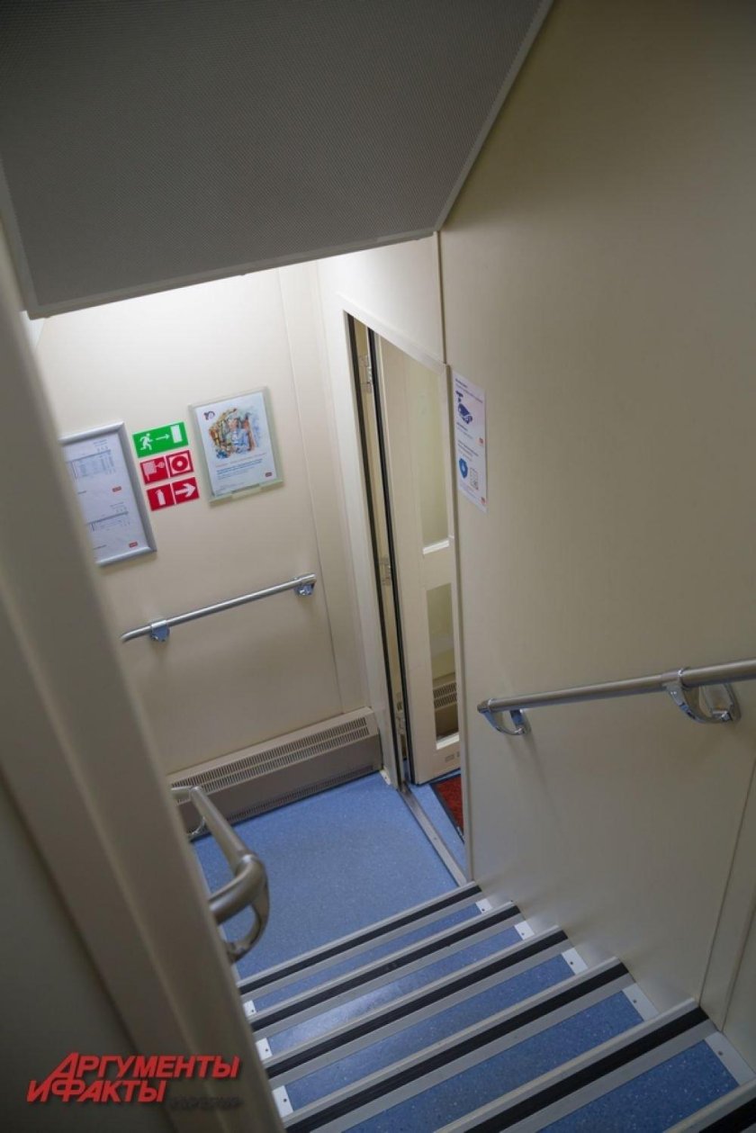 Св в двухэтажном поезде