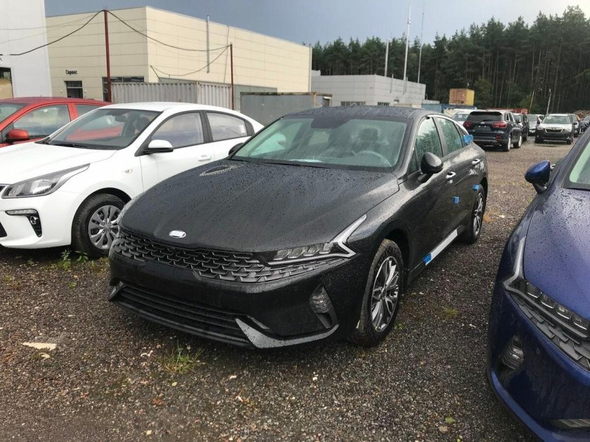 Киа к5 2020 черная