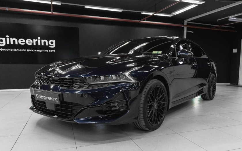 Kia k5 2020 черная