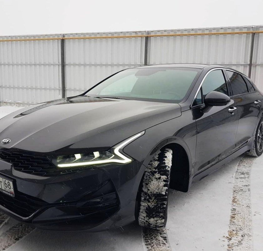 Kia k5 2020 черная