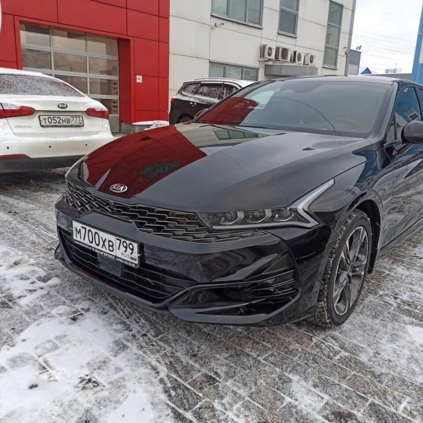 Kia k5 антихром