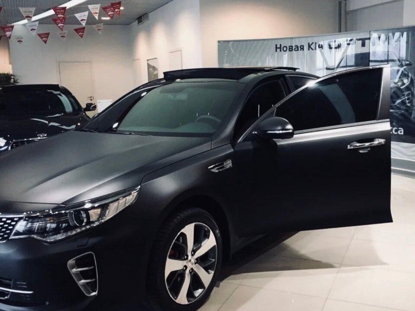 Киа Оптима к5 черная