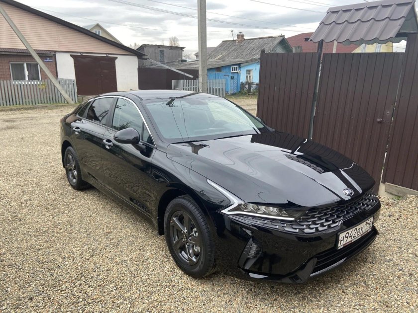 Киа к 5 черная