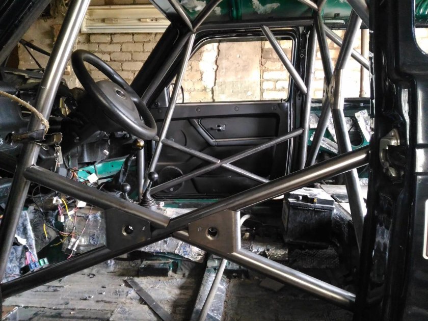 Каркас безопасности на ниву 2121