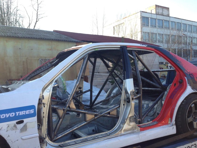 Каркас безопасности по приложению j ВАЗ 2107