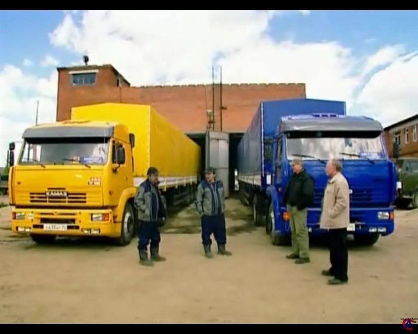 КАМАЗ 5460 дальнобойщики