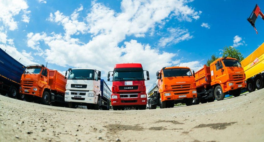 КАМАЗ 65201 лесовоз