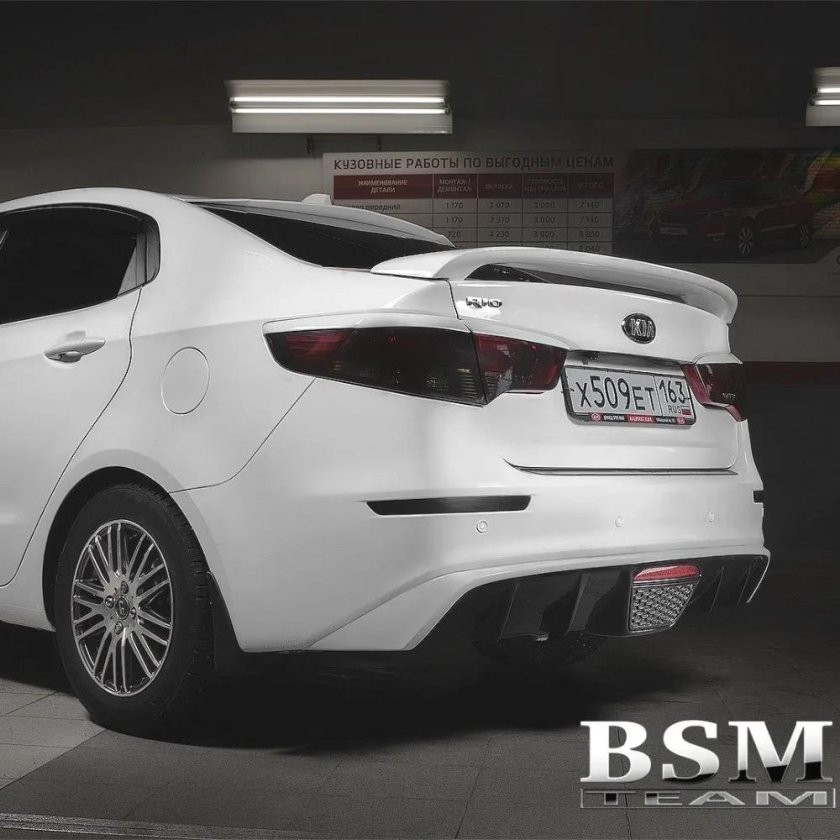 Диффузор Киа Рио 3