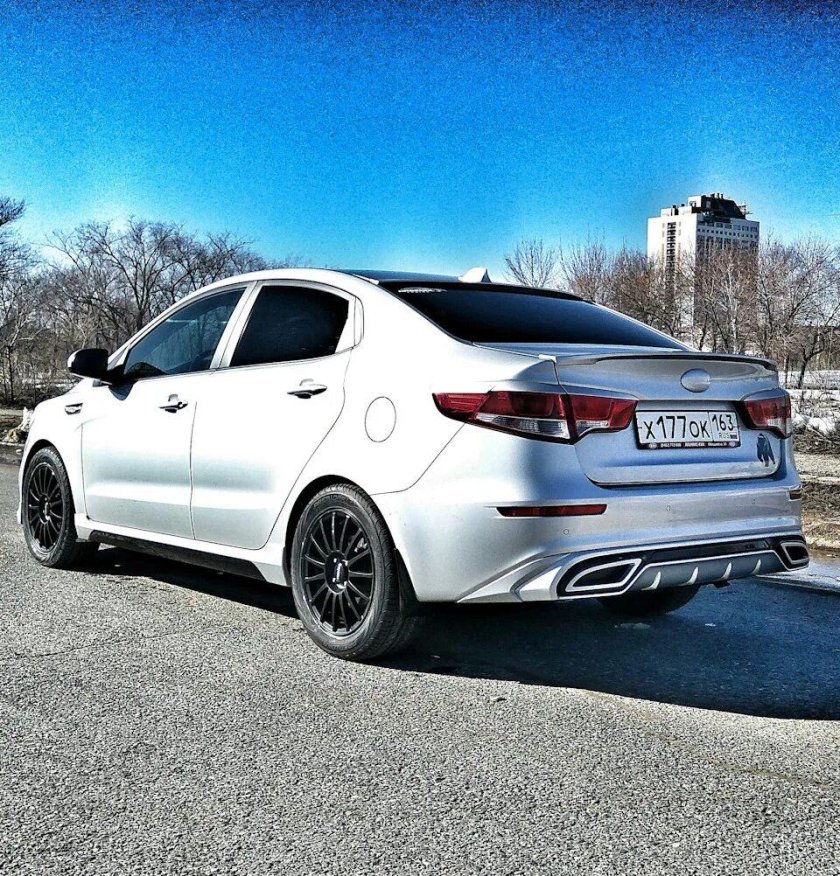 Обвес на Киа Рио 4