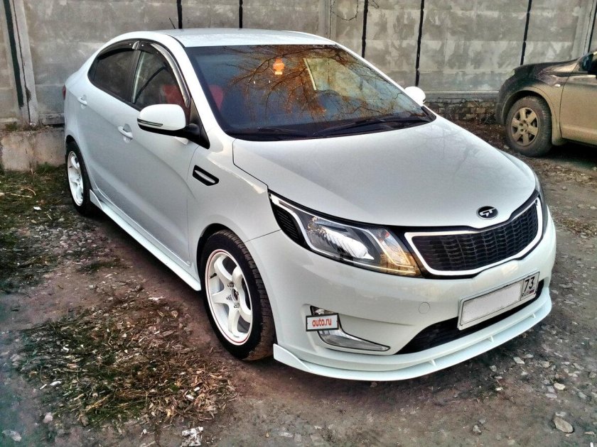 Обвес на кия Рио 3