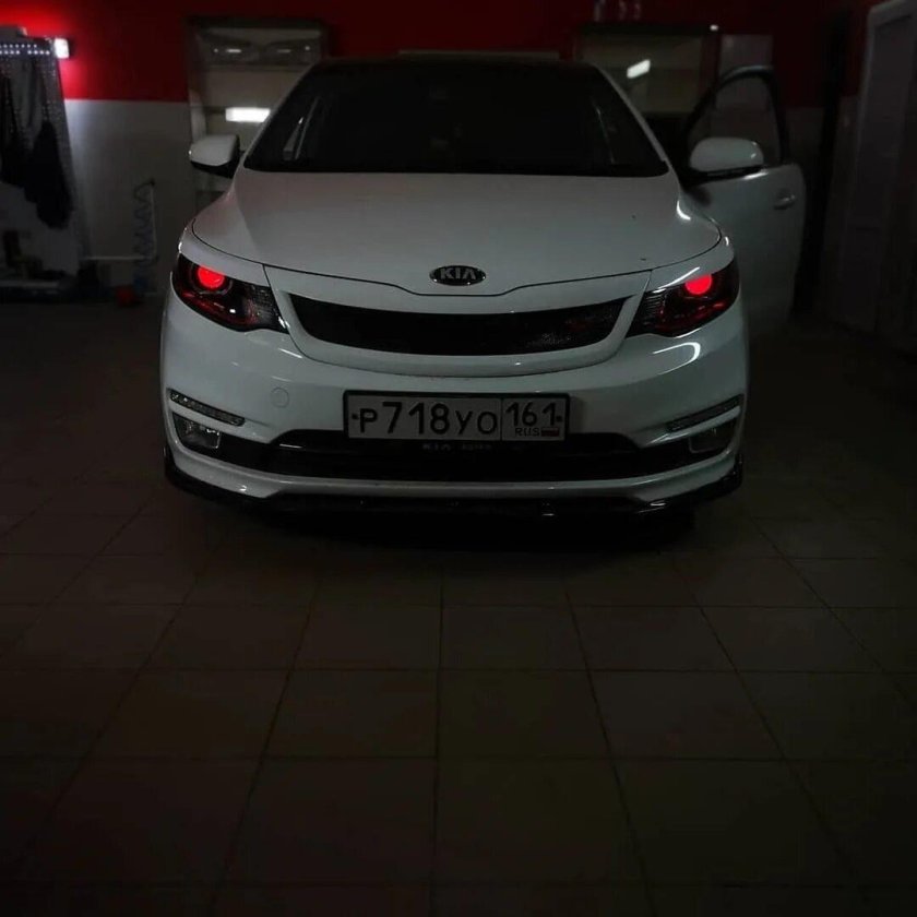 Тюнинг фар Киа Рио 3 Рестайлинг