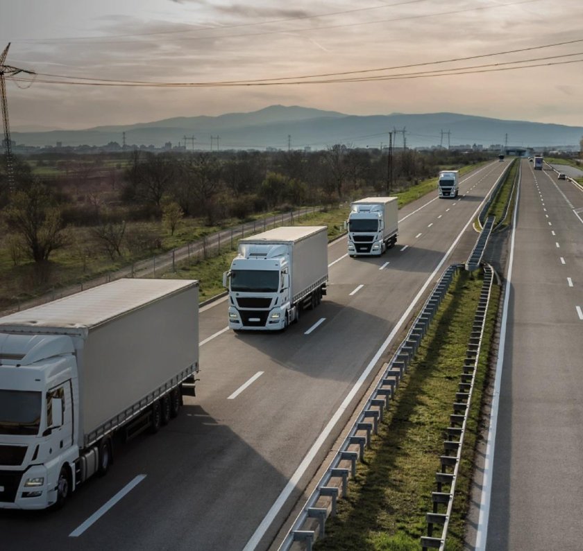 Тягачи на автобанах Европы