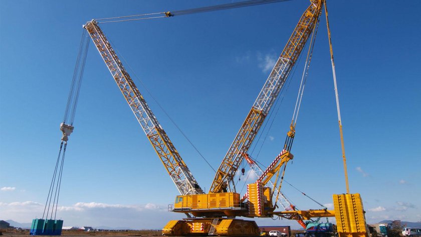 Либхер кран 1000 тонн