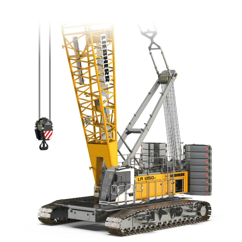 Гусеничный кран liebherr lr
