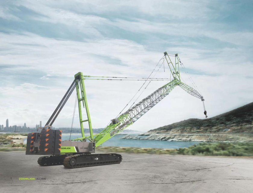 Гусеничный кран Zoomlion