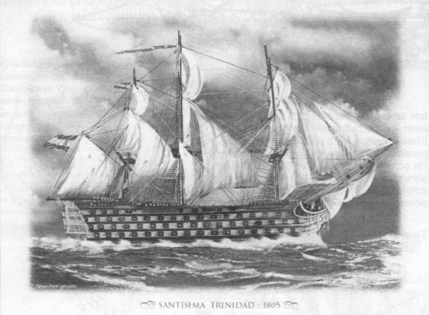 Сантисима-Тринидад линейный корабль