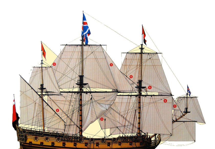 Галеон линейный корабль 17 века