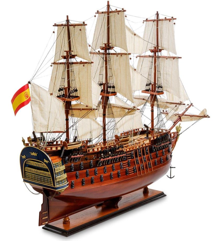 Модель корабля роял луи