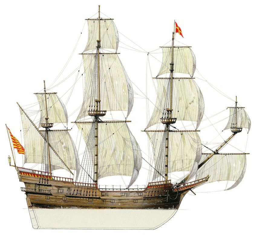 Испанские галеоны 1530-1690