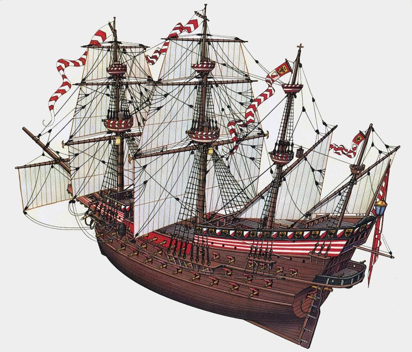 Каракка - Галеон.