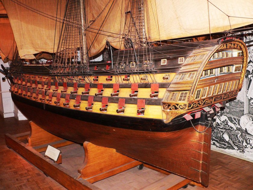 Корабль линкор 18 века