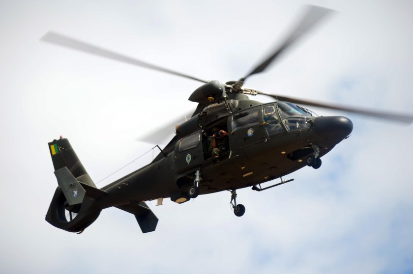 Вертолет типа as565 Panther.