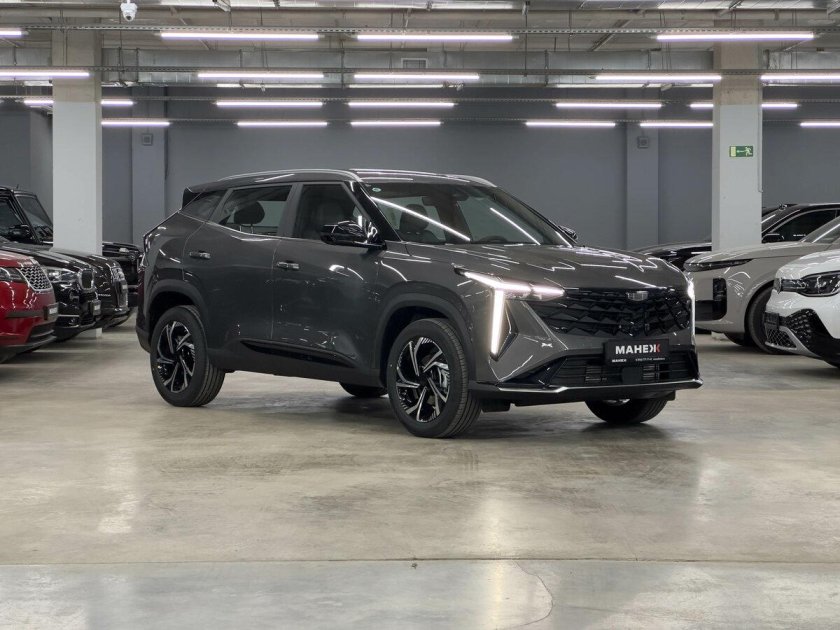 Geely cityray серый