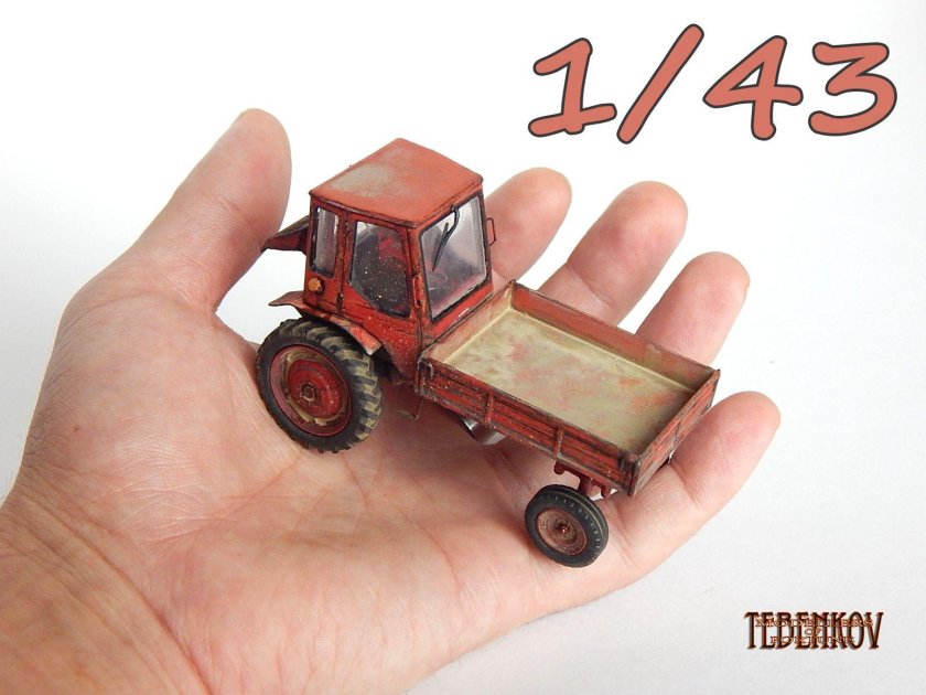 Модель трактора т 16