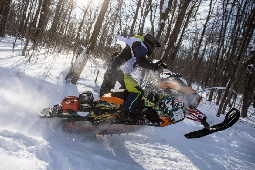 Ралли на снегоходах