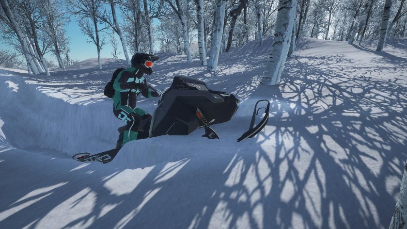 Симулятор снегохода