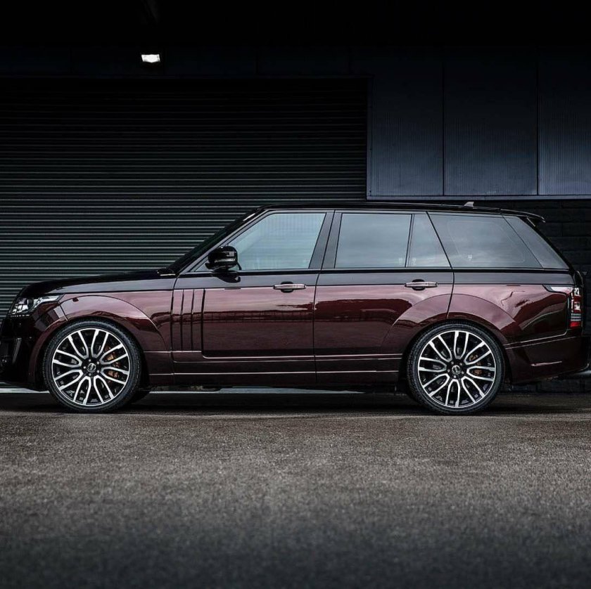 Range Rover Sport бордовый
