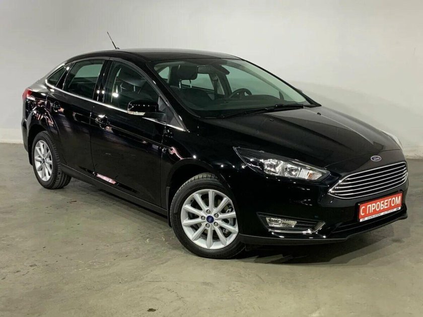 Ford Focus 3 седан черный