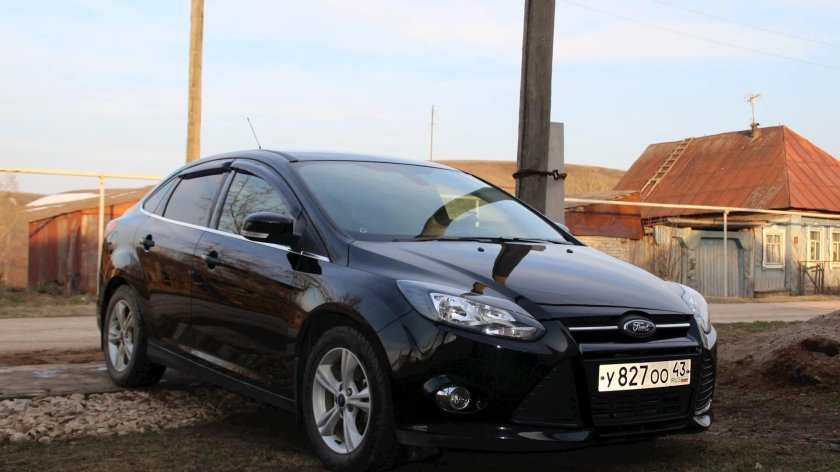 Ford Focus 3 черный
