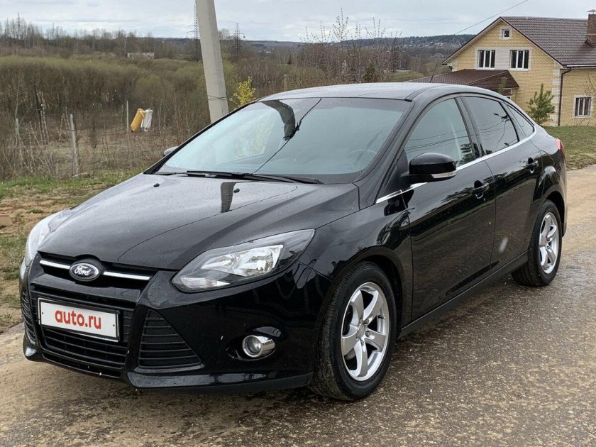 Форд фокус 2012 седан черный