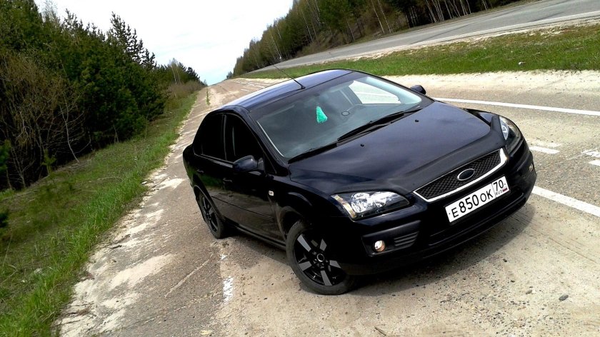 Форд фокус 2 седан черный