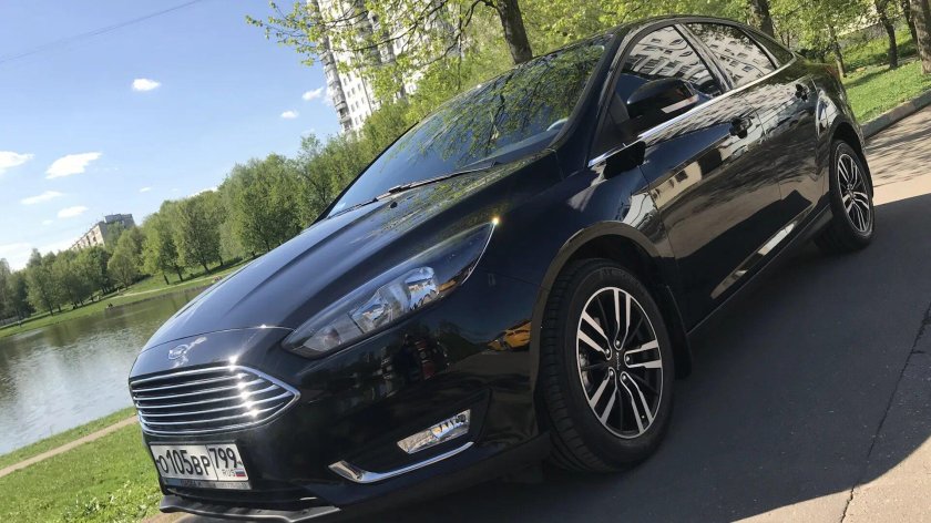 Форд фокус 2017 седан черный