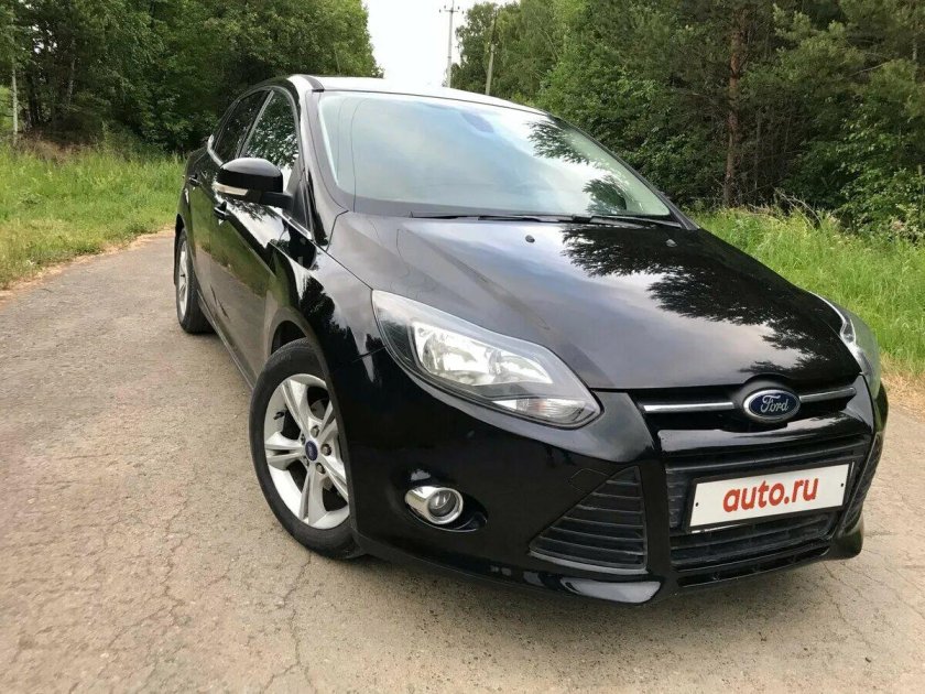 Форд фокус 3 седан черный