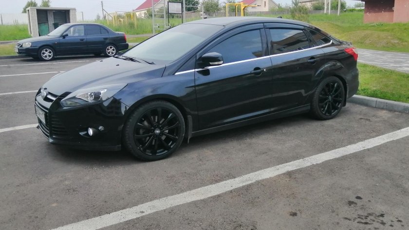 Форд фокус 3 седан черный