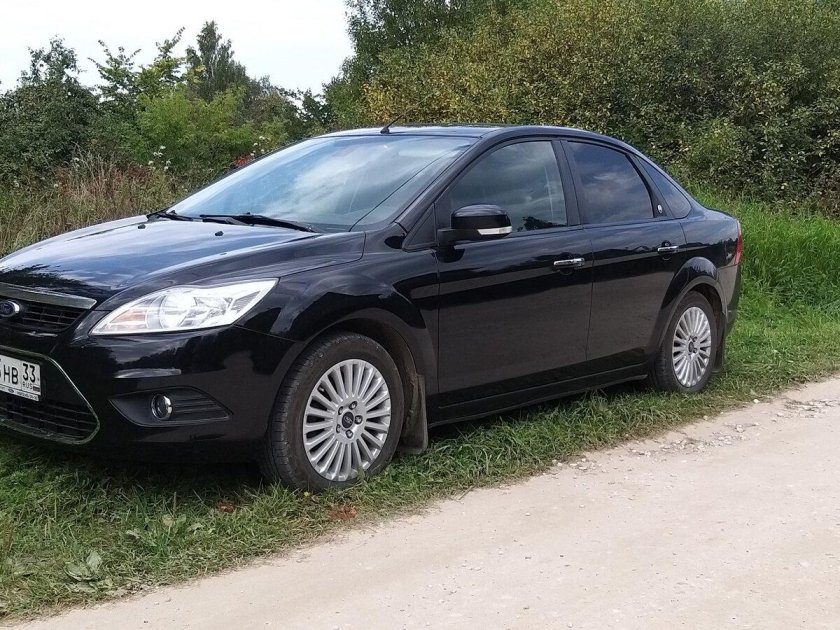Форд фокус 2008 черный