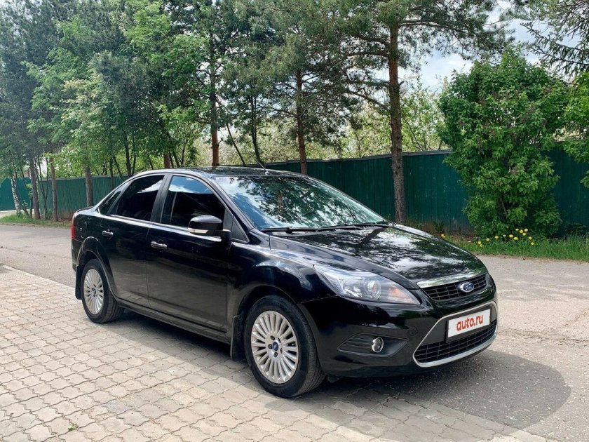 Форд фокус седан чёрный 2010