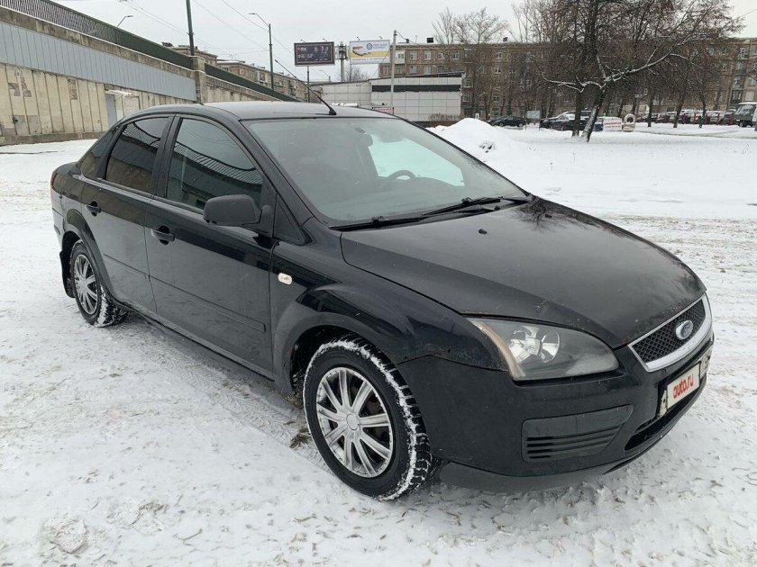 Чёрный цвет Форд фокус 2