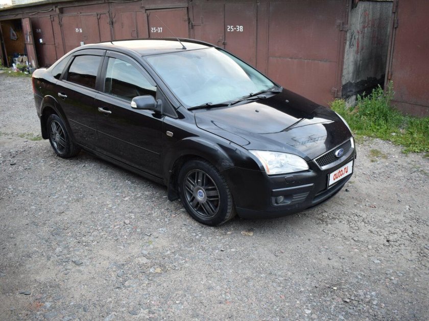 Форд фокус 2 седан черный